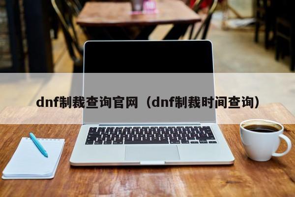 dnf制裁查询官网（dnf制裁时间查询）