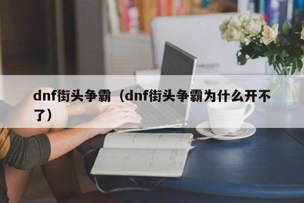 dnf街头争霸（dnf街头争霸为什么开不了）